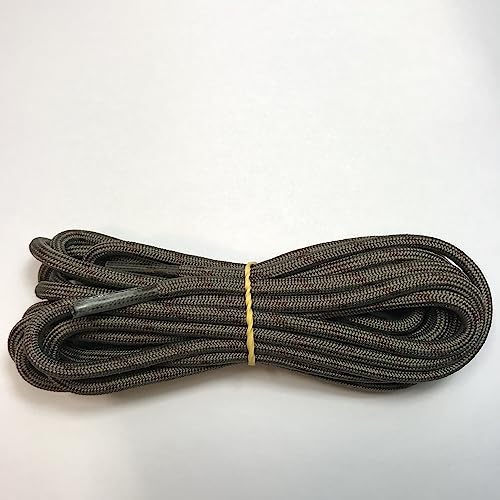 Image of 3 Pairs Heavy Duty Round Boot Laces Shoelaces for Hiking Walking Construction Safety Work Boots Shoes