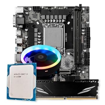 Kit Upgrade Gamer Intel Core I5-12400F + H610M + 8GB DDR4