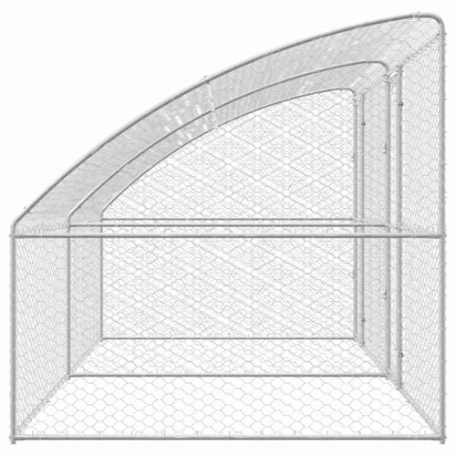 Kennel pour chiens robuste en acier galvanisé de qualité supérieure - 6