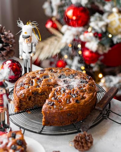 Image of WINNI - Fresh Raisins Plum Cake Gift Pack | Handmade Eggless Cake Loaded With Juicy Raisins | Celebration Gift For Birthday, Anniversary, Valentine's Day, Mother's Day, Father's Day, Girlfriend, Boyfriend, Girls, Boys, Couple, Partner, Student | Luxury Cake | Best Return Gift Box