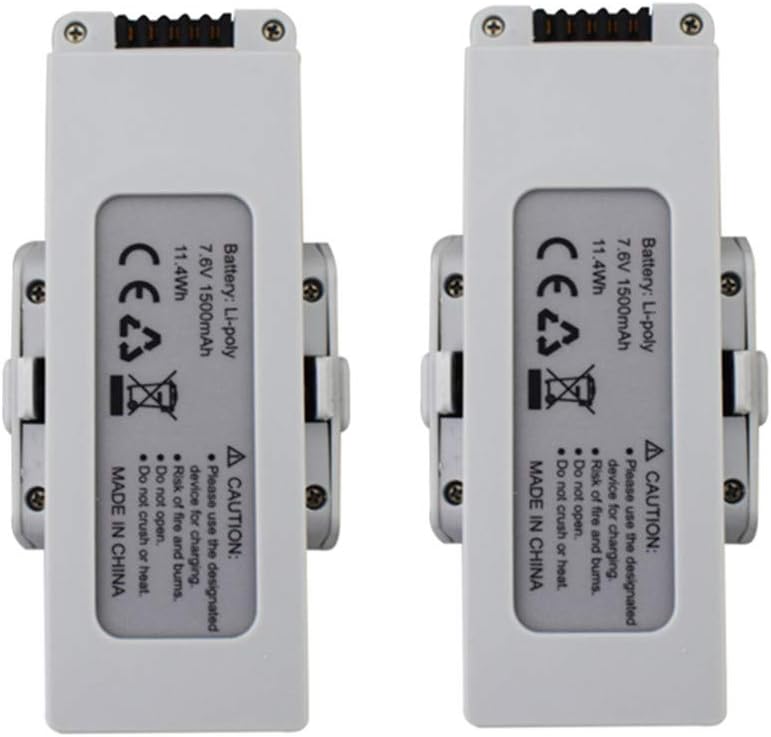 sea jump 2PCS 7.6V 1500mah Lithium Battery for HS510 F30 brushless Folding Quadcopter Spare Parts Aerial Remote Control Drone Battery