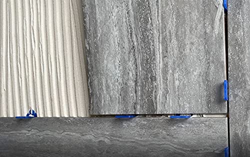 OX Tools Fliesen-Nivelliersystem Keil und Abstandshalter – Set mit 100 Keilen und 100 2 x 13 mm Abstandshaltern + Zange