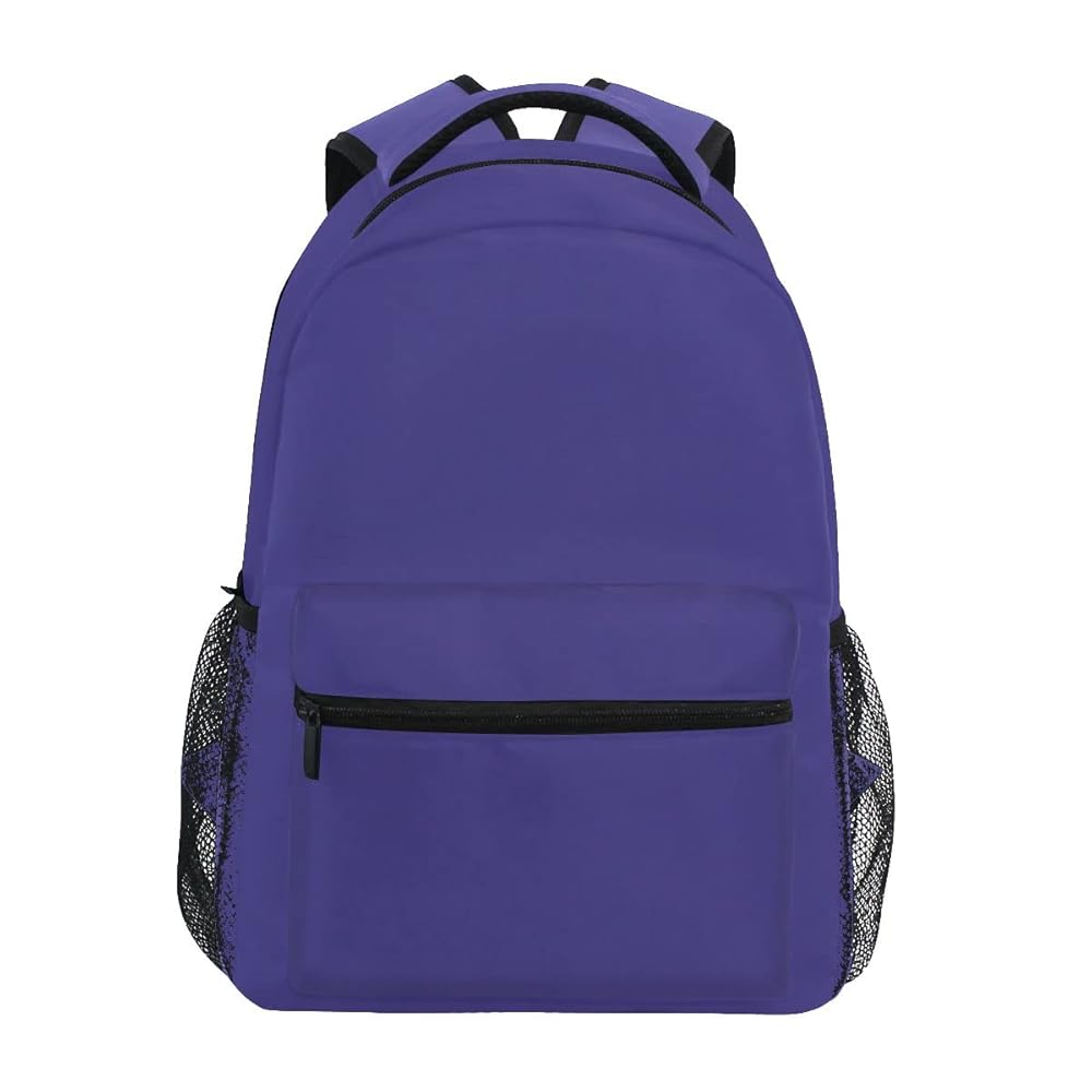 Amazon.com | Slate Blue Backpack for Boy Girl Bookbag School