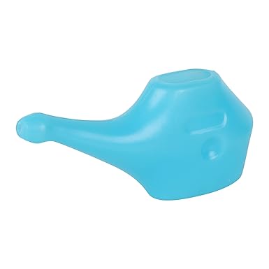 Economy, Light-Weight Neti Pot | Handy, Compact & Travel Friendly (Pack of 2, Blue)