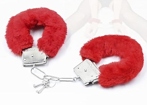 XaiYimee Accesorios de Juego de Fiesta de Peluche acogedores y Divertidos Ad?lt B?n??gè Rè?TR?ints ??n?Cuff? BD?M ?ëx Töy? Cover