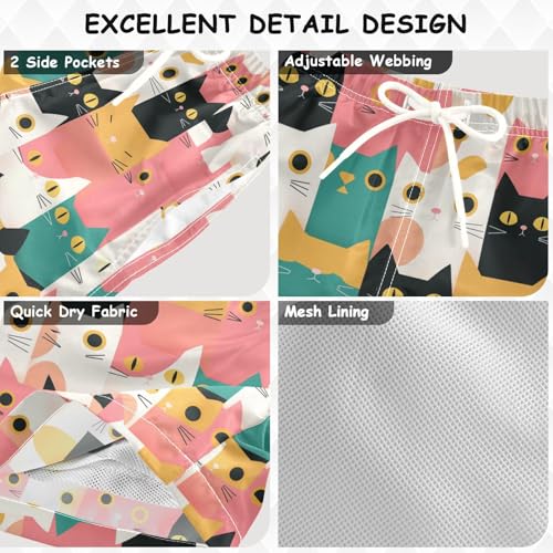 Boys Swim Trunks with Pockets and Quick Dry Fabric,Simple Cay Kids Swimwear Boy Swimsuit X-Small3