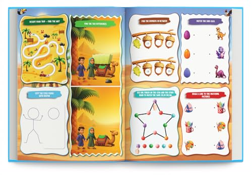 Image of Activity Book for 4 Year Old | Best Selling 1001 Brain Booster Books for 4+ Year Old Children | Kids Activity Book - Puzzles, Mazes, Colouring, Dot-To-Dot, Matching, Seek & Find, Spot the Difference