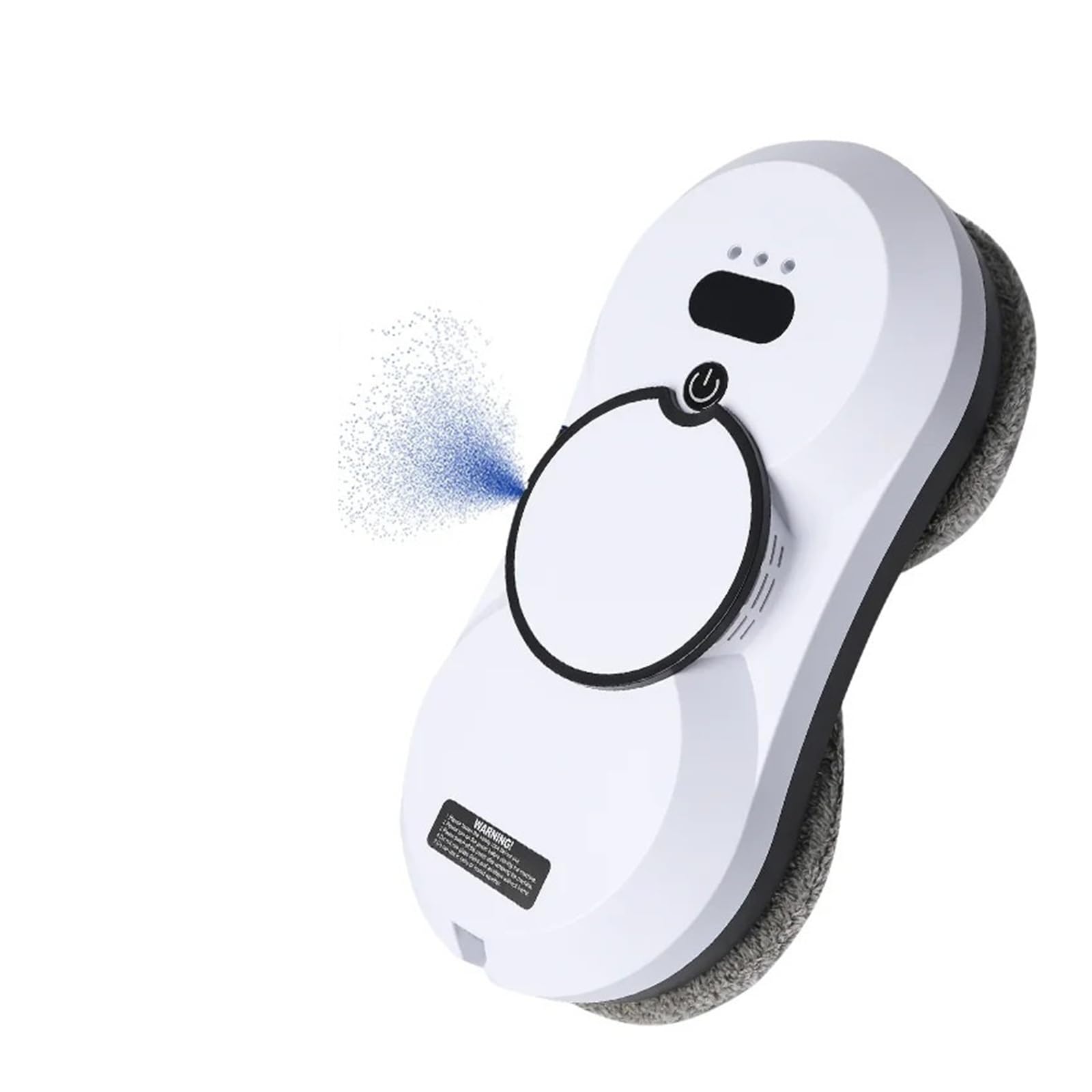 Automatic Window Cleaning Robot, 5600PA Large Suction Electric Vacuum Cleaner Fall Prevention Remote for Smooth Surfaces