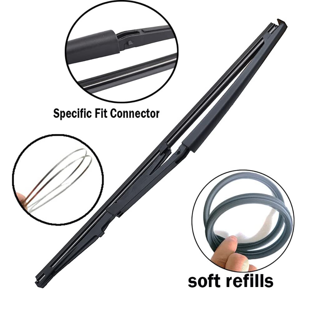 KIT 2 SPAZZOLE Tergicristallo Per Fiat Punto 188 Flat - Foto 7