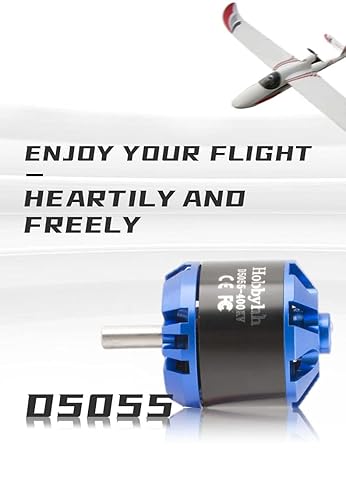 Miniatura 9 de DIAMONDDYNAMICS Hobbyhh Motor sin escobillas 4250 800kv Potencia 1250W con cabeza de plátano de 0.157 in para DIY RC planeador avión y UAV