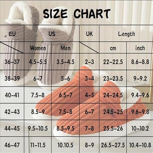 The Original Fluffy Slippers, Plaid Slipper Booties, Winter Thick Sole Anti-Skid Cozy Warm Plush Cloud Hausschuhe, Unisex2