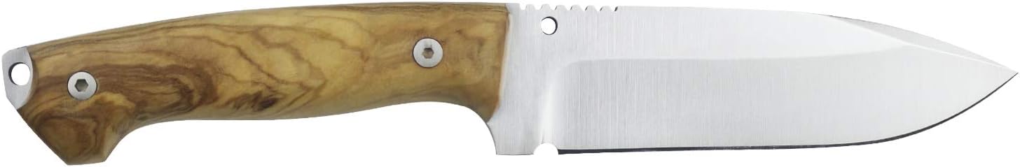 🛒 Crаzу Dеаlѕ iFIELD Hunting Knife Workout EL29107, 4.9 inch MOVA Blade Satin Finish, with Brown Leather Sheath, Camping Tool for Fishing, Hunting, Sport Activity