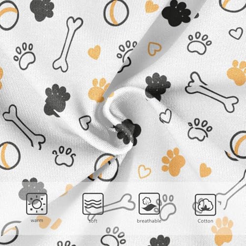 Girls' Underwear Paw Bone Cotton Stretch Comfort Toddler Panties3