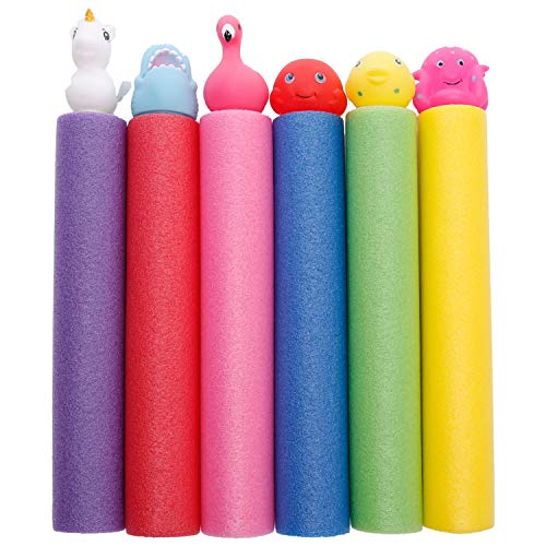Newtion Super Water Soaker Guns Water Blaster Shoots Squirter Gun 6 Set for Kids&Toddlers&Adults Water Summer Shooter Toys for Summer Outdoor Party Beach Sand