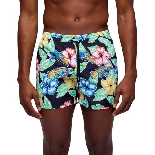 nero Sundek Costume short M504BDRT3LI 004LI Fantasia nero multicolor Nero Multicolor /XL