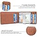 TRAVANDO Money Clip Wallet RIO - Mens Wallets slim Front Pocket RFID Blocking Card Holder Minimalist Mini Bifold Gift Box (Vintage Leather, Cognac Brown)