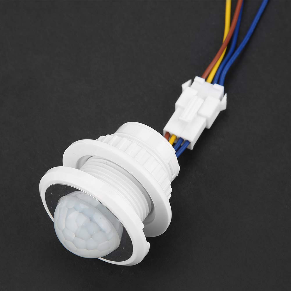Interrupteur Capteur De Mouvement Infrarouge LED - Portée 4-10m, Délai 40s | Pour Éclairage Sécurité 1-40W (MR-HW06A)