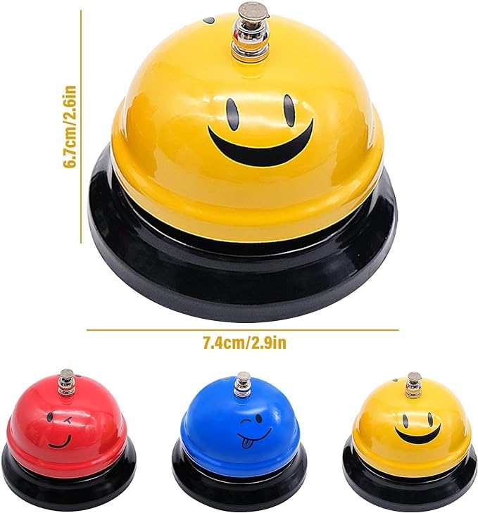 Fun Bell Bell Ringer For Classroom NUOBESTY 2pcs Bell Fun Game Answer Bell For ...
