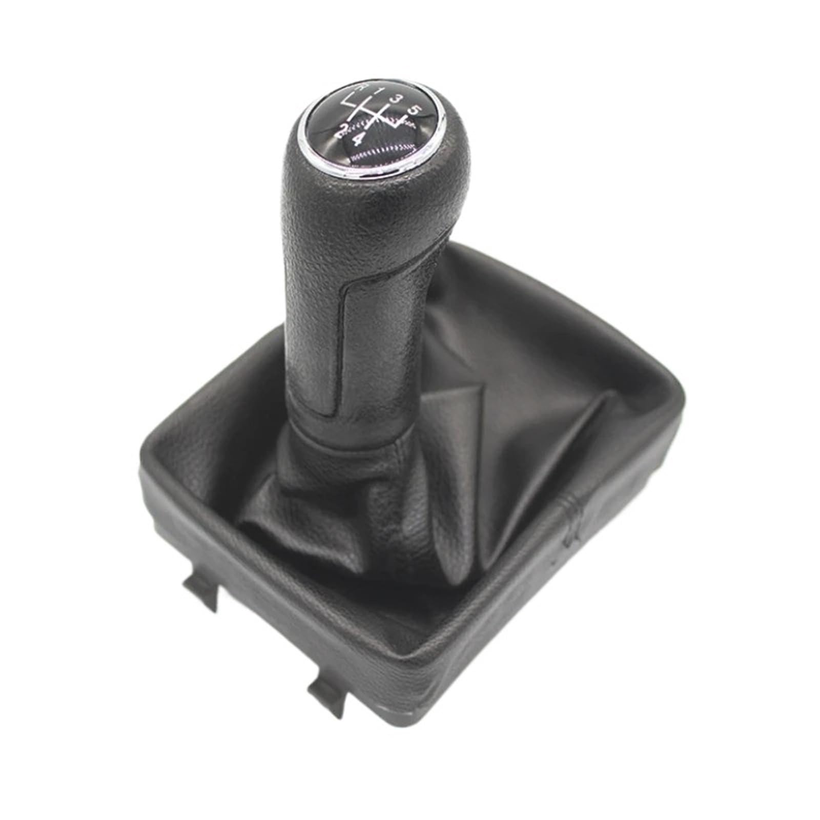XZCVTYW Car Lever Gear Shift Knob Shift Knob Shifting for Polo 9N 9N2 2002 2003 2004 2005 2006 2007 2008 2009 Gear Shift Knob Lever Shifter Gaiter Boot Case