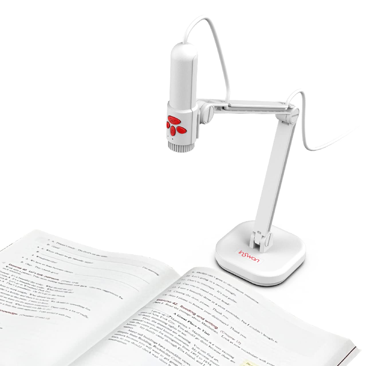Buy INSWAN INS3 Detachable USB Document Camera for Teachers, builtin