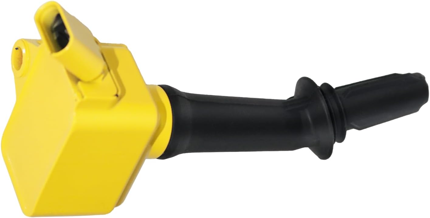 ITOM Ignition Coil Pack UF802 Compatible with Buick Encore 2016-2019 for Chevy Cruze 1.4L 1.6L Diesel 2017-2018 Equinox 2018-2021 Malibu for GMC Terrain Coil Packs, Replace UF-802 Yellow Set of 4