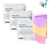 3 Box Floor Cleaning Tablets, Multi Surface Cleaner Sheets for Mopping, Dissolvable Tabletas Limpiadoras Suelo, Concentrated Cleaner for Hardwood, Laminate and Tile (#G)