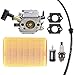 Produktbild AISEN Vergaser mit Luftfilter Zündkerze für STIHL BR320 SR320 BR400 BR420 Ersetzt 4203 120 0601, 4203 141 0301