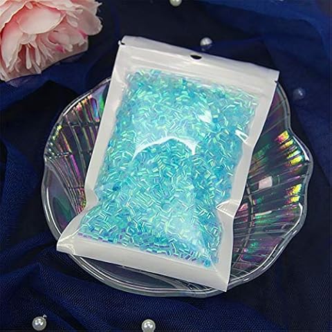 BENGKUI Slime Sound Sprinkles Beads,10g/pack Slime Sound Sprinkles Beads Asmr Slime Supplies Charms Accessories For Fluffy Mud Clay Blue Cover