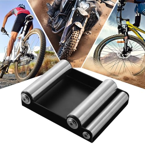 Support de nettoyage de roue de moto pour graisser la chaîne