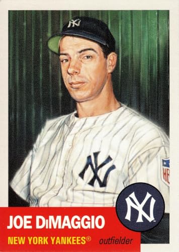 2025 Topps Living Set Joe DiMaggio Baseball Card Yankees