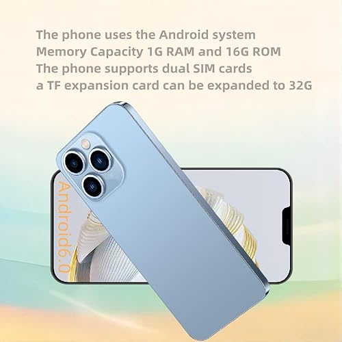 Miniatura 4 de Pantalla de 6.11 pulgadas, E88, teléfono inteligente Android, tarjeta SIM dual, 1G RAM 16G ROM, solo soporta banda de frecuencia de tarjeta SIM dual