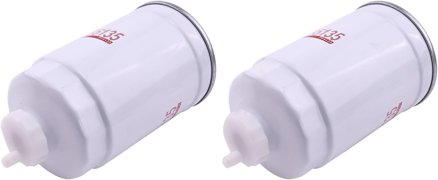 2Pcs Fuel Water Separator 1E786-43060 Compatible with Kubota D1803 V1505 V2403 V3800 Engine