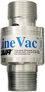 EXAIR 140125 1-1/4 NPT Threaded Line Vac, Aluminum