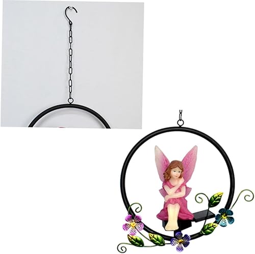 Miniatura 3 de DOITOOL Luz solar de jardín 2 unids Decorativo Exterior Solar Luces Solar Jardín Luces de jardín al aire libre Lámpara de jardín Soloar Luz LED