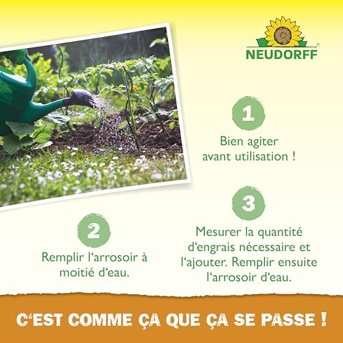 Neudorff Azet Engrais universel – Engrais 100% naturel pour toutes les plantes, favorise une croissance vigoureuse, une récolte abondante et une floraison luxuriante, 250 ml – Image 6