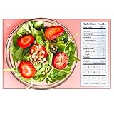 Greater Goods Digital Nutrition Scale – Accurate Macro and Calorie Tracking for Meal Prep, Weight Loss, and Healthy Eating | 2,000 Built-in Foods, Intuitive Nutrition Label Display, 11lb Cap, Pink