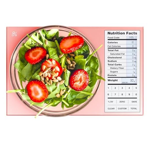Greater Goods Nutrition Scale for Meal Prep