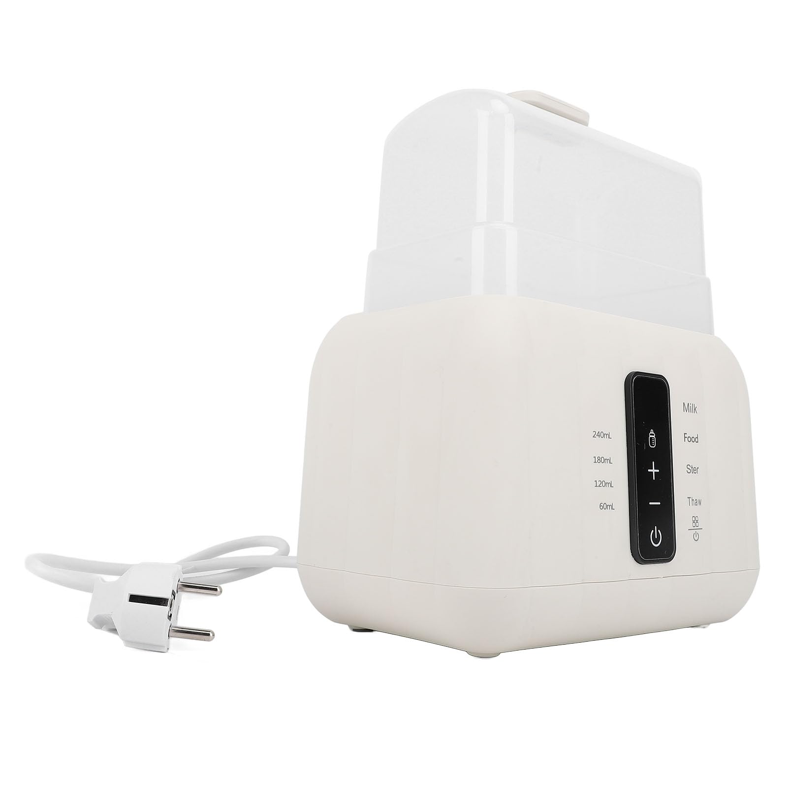 TOPINCN Calentador Rápido de Biberones Doble Calentador de Leche, Apagado Automático, Descongelación, Temporizador Calentador Rápido de Biberones para Leche Materna con Control de