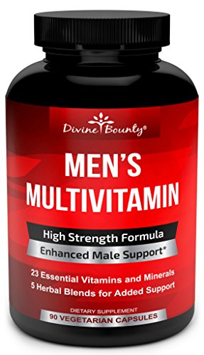 Mens Multivitamin – Daily Multivitamin for Men with Vitamin A C D E