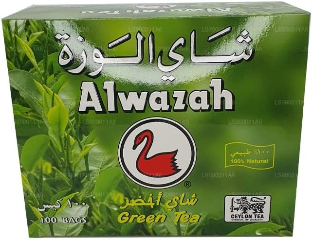 Alwazah green tea, 100-bag box, 200-g
