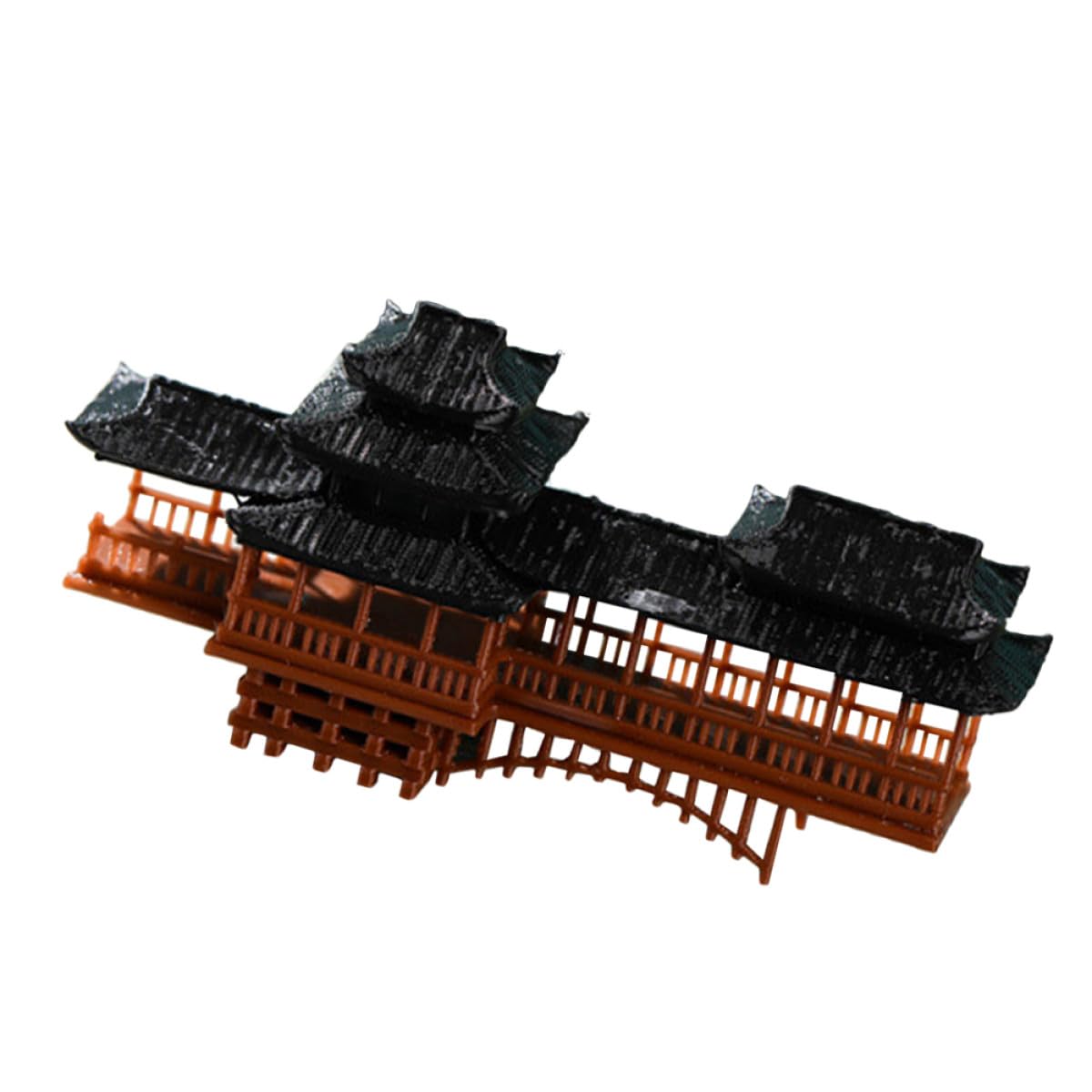 Ornement résistant aux intempéries pour jardin et pont miniature