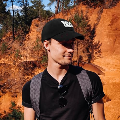 Gorra de béisbol negra unisex miniatura 6