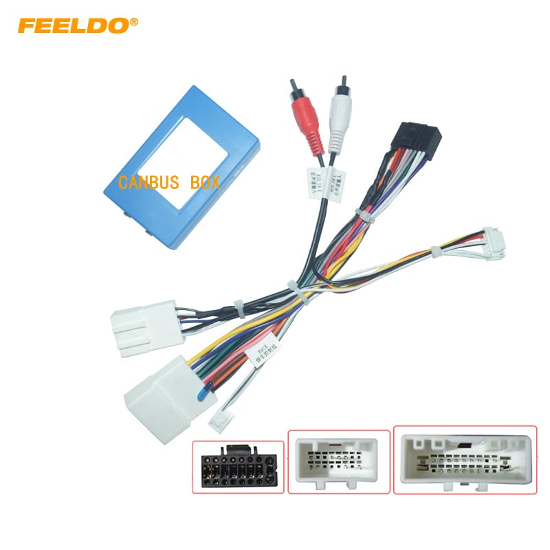 Car for Audio Wiring Harness with Canbus Box for Subaru Forester (12-14) Aftermarket 16pin Stereo Installation Wire Adapter - (Color Name: CANBUS Box)