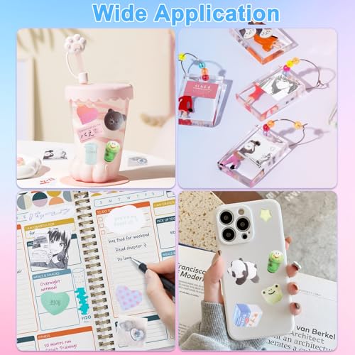 Image of 800Pcs Cute Scrapbook Stickers Travel Japanese Sticker Book for Adult Kawaii Korean Stickers for Journaling Heisei Retro Aesthetic Sticker Manga Style Decor for DIY Crafts Junk Journal Gifts Subway