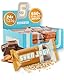 Sven Jack (Energy Cake) – Schoko-Mandel - Original Energieriegel & Haferflocken Flapjack mit langkettigen Kohlenhydraten, weniger Zucker & mehr Energie - Fitness Cake & Oatmeal I Müsliriegel