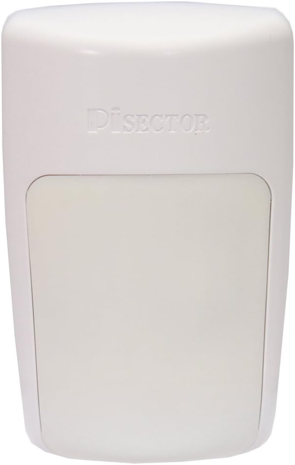 PiSector Wireless IR Motion Sensor for Home Alarm Security System (White) 433MHz by PiSECTOR