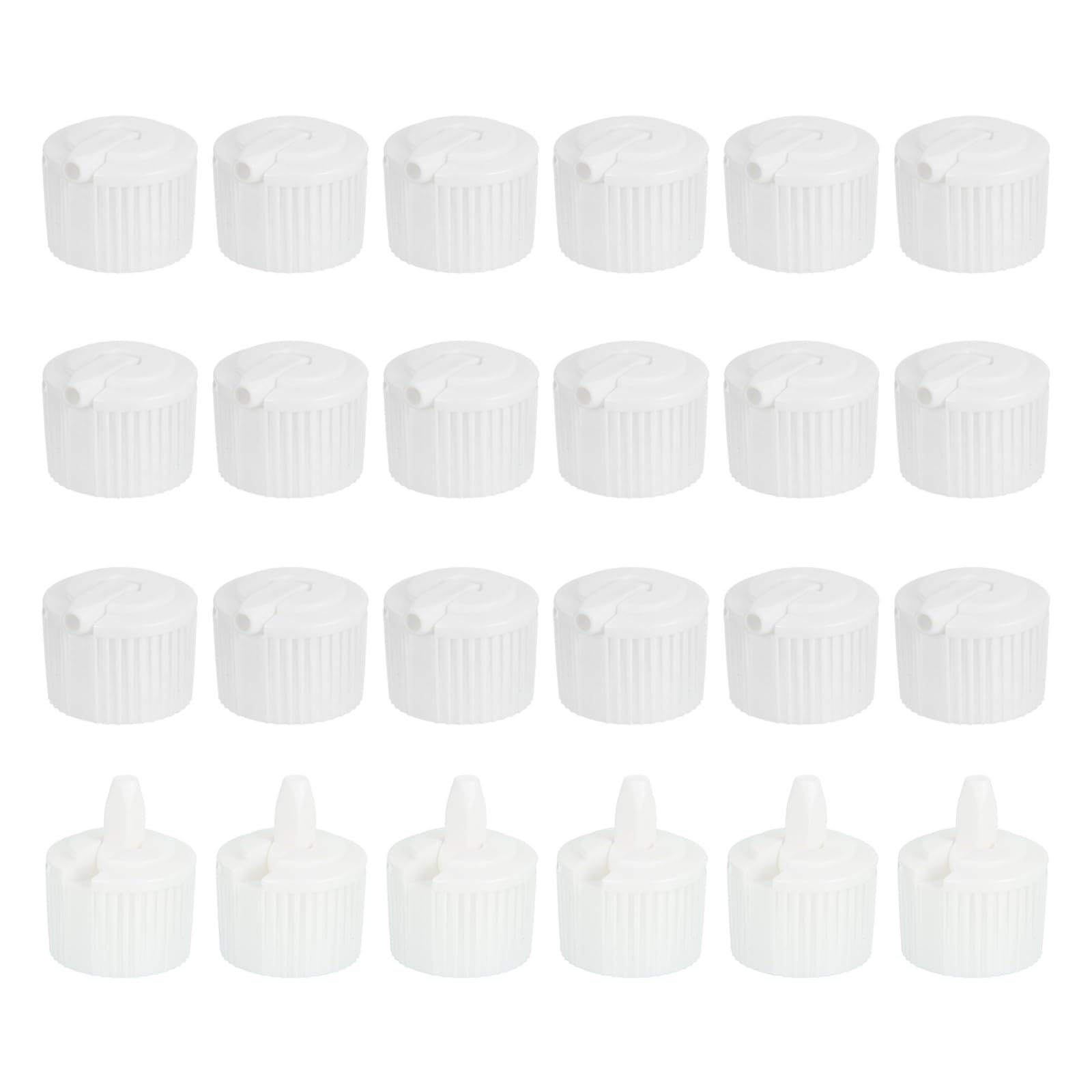 Amazon.com: PATIKIL 24 Pcs 28/410 Flip Bottle Top Dispensing Caps