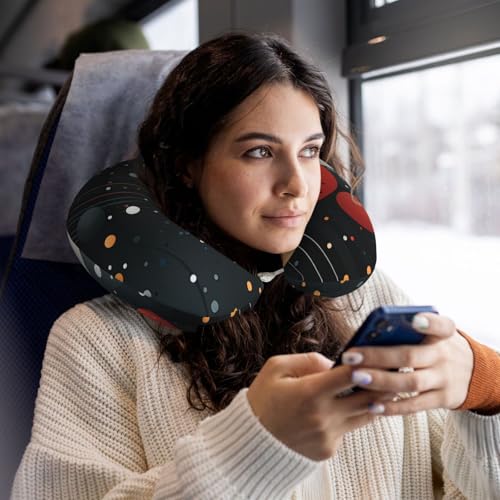Almohada cervical de espuma viscoelástica para viaje miniatura 7