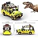 Tenhorses Jurassic Car Building Set, Dinosaur World Off-Road Vehicle Jurassic Movie Brick Toys (309 Pcs), Creative Gifts for Boy or Girs Kids Age 6+.