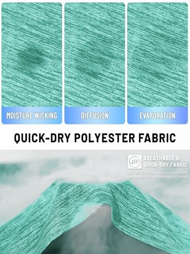 TACVASEN Mens Workout Shirts Short Sleeve Athletic Dry Fit Tshirts Shirts Running Gym Crewneck T-Shirts